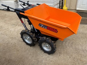 Carretilla motorizada T25 4x4 de alta demanda, nueva, con función de volteo y tijeras para cortar césped - Product Image 2