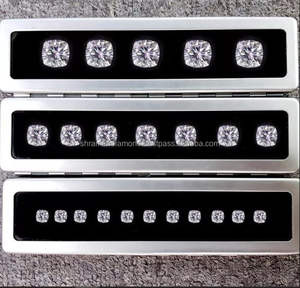 India Wholesale Fine Jewelry HPHT CVD Lab Grown Synthetic VS-Si Loose Diamonds Square <b>Cushion</b> Cut Studs Certified Fancy <b>Shape</b> - Product Image 3
