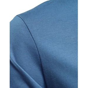 T-shirt à manches longues 100 % coton pour homme, fabriqué au Bangladesh, personnalisable avec votre marque, impression sérigraphiée sur le devant, vierge, uni, anti-boulochage - Product Image 3