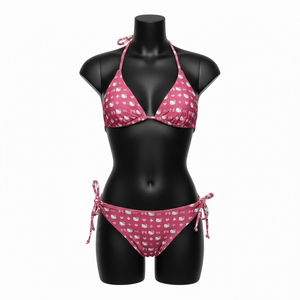 <b>Bikini</b> Set Custom Logo Premium Stretch Fabric Comfortable Swimwear Oem Odm Factory Wholesale Manufacturer - Product Image 1