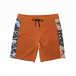 Wholesale <b>Men's</b> Gym Sweatproof Breathable Board Custom Logo Digital Print Beach Short <b>men</b> <b>trunk</b> short - Product Image 1
