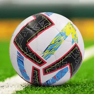 Ballon de football pakistanais de qualité supérieure, tendance, en cuir PU, taille 5, pour adultes, qualité supérieure, taille 5, ballon de football professionnel taille 5 - Product Image 4