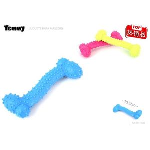Jouet à mâcher pour animaux de compagnie Yommy, os en caoutchouc de 10,5 cm pour chien - Product Image 1