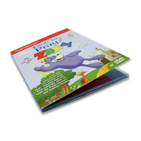 Série de DVD éducatifs pour enfants personnalisés, emballage Digipak vidéo