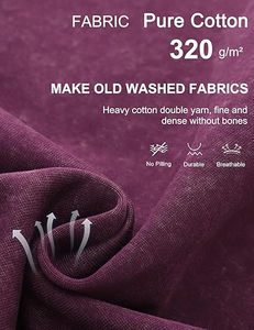 Women Oversized <b>Hoodie</b> Acid Wash Vintage Hooded Sweatshirt Cotton Basic <b>Hoodie</b> Spring <b>Trendy</b> Streetwear Purple <b>Trendy</b> Cloth 2025 - Product Image 6