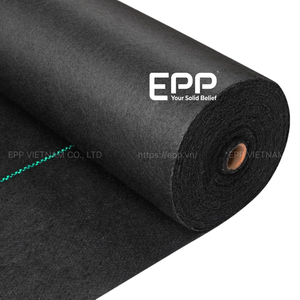 Tapis de contrôle des mauvaises herbes agricoles tapis en tissu plastique agricole tissu de désherbage tissu de contrôle des mauvaises herbes couverture de sol tissée noire - Product Image 4
