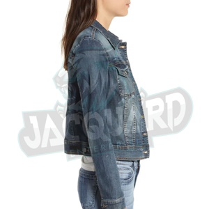 เสื้อแจ็คเก็ตครอปผู้หญิงผ้าไนลอน/คอตตอนแบบเรียบ ผลิตจากโรงงาน ราคาถูก รับผลิตตามแบบ สวมใส่สบาย ระบายอากาศได้ดี แฟชั่นปี 2026 - Product Image 4