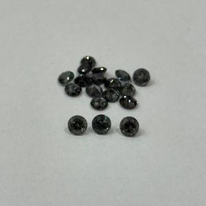 Offre Spéciale : Spinelle Grise Naturelle Ronde Taille Brillant 6mm Calibrée, Pierre Précieuse Non Traiter, Qualité Supérieure de Tanzanie, Vente en Gros - Product Image 1