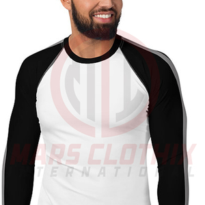 Maillot de bain à manches longues pour garçons, imprimé par sublimation personnalisée, compression, faible MOQ, best-seller - Product Image 3