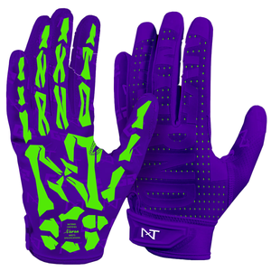 7v7 Silicon gel Gloves High Quality Custom flag American Football Receiver Gloves Durable Anti Slip Grip Youth Adult rubber logo - Product Image 4