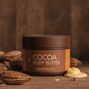 Crema Corporal Humectante de Manteca de Cacao, Textura Rica, Cuidado de la Piel para Piel Seca - Product Image 3