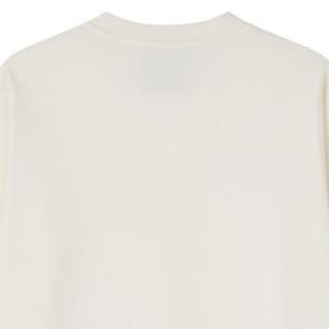 Camiseta de Manga Larga Oversize para Hombre, con Logotipo Minimalista en el Pecho, de Algodón, Cuello Redondo, Estilo Casual Urbano, Venta al Por Mayor, Fabricante de Ropa Personalizada OEM - Product Image 4