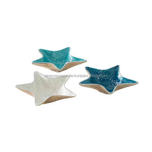 Bol en métal en aluminium étoile de mer avec revêtement en émail idéal pour les bonbons aux fruits secs et plus à des tarifs de gros raisonnables - Product Image 4