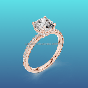 Anillo de cumpleaños de 10K para mujer lindo y de moda - Product Image 1