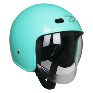 XH26 ROYCE CASQUE HAUTE QUALITÉ 2025 DOT CASQUE CASCO VINTAGE GRAPHIQUE OUVERT FACE CASQUE AVEC VISIÈRE FABRIQUÉ AU VIETNAM 2025 - Product Image 5