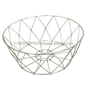 Corbeille à fruits décorative en métal de conception métallique conçue pour les comptoirs de ferme avec une construction et un design en fer durables - Product Image 6