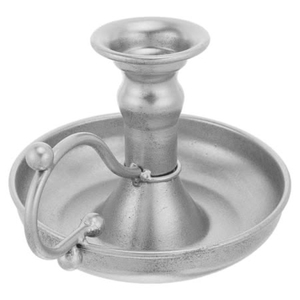 Metal <b>Candlestick</b> <b>Holder</b> with Circular Base and Finger Loop for Home Decoration Vintage Iron Chamber Stick <b>Holder</b> - Product Image 1