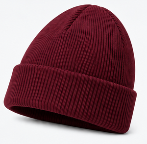 Colorful Knitted 100% Acrylic Beanie <b>Hats</b> Sublimation Printed Embroidery <b>Winter</b> Cuffed Caps <b>Men</b> Women Warm Ribbed Geometric - Product Image 1