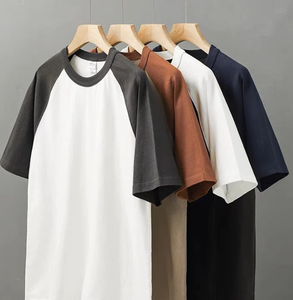 Camiseta de Algodón Premium para Hombre, Suave y Transpirable, Cuello Redondo, Manga Corta, Informal, para Uso Diario, Cómoda, Clásica y a la Moda - Product Image 4