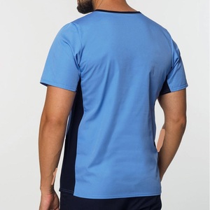 Men Cotton Medical <b>Scrub</b> <b>Top</b> Stylish <b>Scrub</b> Set Comfortable Hospital Doctor Suits Fashionable Nursing Uniforms - Product Image 3
