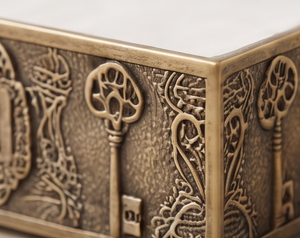 Servilletero de Metal con Diseño de Llave Esqueleto, Texturizado, para Cocina y Comedor, Venta al por Mayor - Product Image 3