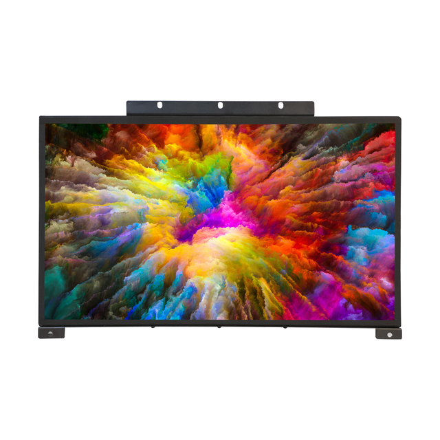 15.6 Inch IP65 VESA Industrial Touch Panel Monitor USB Serial DVI 1920x1080 16:9 Metal Case Sunshine Readable