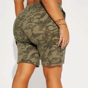 Shorts en jean pour femme de haute qualité à prix abordable, couleur bleue sexy, en coton, anti-humidité, séchage rapide, respirant, taille haute, fermeture boutonnée - Product Image 6