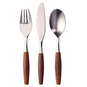 Juego de Cucharas y Espátulas de Madera Hechas a Mano, Diseño Clásico, Mango Largo, 4 Piezas, Acabado Espejo, Ecológico, para Fiestas y Cocina - Product Image 3