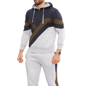 Hot <b>Sale</b> Unisex Jogging <b>Suits</b> Custom Polyester Pullover Hoodie Custom Jogger Sweatshirts Tracksuit Set <b>for</b> Men - Product Image 5