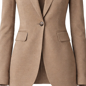 Blazer court pour femme très demandé, nouvelle collection printemps, léger, longueur taille, style sororité, pour le bureau, veste blazer pour femme OEM/ODM - Product Image 6