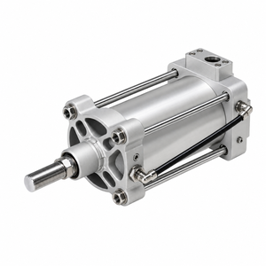 <b>Linear</b> Air Cylinder Displacement Encoder DFPI Precision <b>Actuator</b> Automation Equipment Broaching Drilling Brass Steel Alloys - Product Image 4
