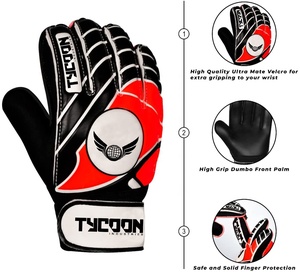 Gants de gardien de but, protection de sécurité du sport, gants d'entraînement personnalisés, gants de vélo confortables, gants de football - Product Image 5