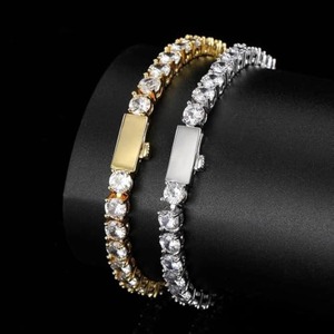 Pulsera de Diamantes Moissanite Más Vendida para Mujer, Joyería de Moda para Bodas, Fiestas y Aniversarios, Disponible a Precio de Fábrica - Product Image 5