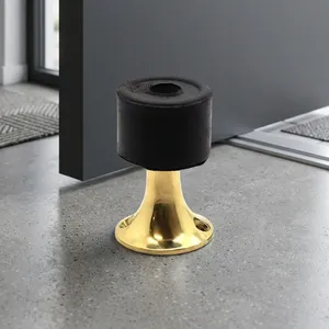 Tope de puerta de latón de primera calidad, retén de puerta para puertas de madera, paredes, suelos y accesorios para el hogar, disponible para la venta - Product Image 3