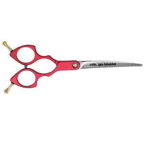 Premium Curved Professional <b>Dog</b> Grooming <b>Scissors</b> Made VG10 Steel Ergonomic Pet Shears <b>Dogs</b> and Cats Hair Cutting Red Color - Product Image 4