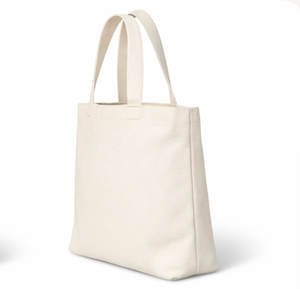 Custom printed <b>Large</b> Capacity Women Beige Cotton Canvas <b>Shoulder</b> Gift Tote Shopping <b>Bag</b> with Handle Custom Logo - Product Image 6