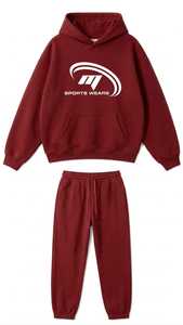 Conjunto Deportivo de 2 Piezas para Niños, con Capucha, Estampado, Casual, Ecológico, Primavera 2026, Traje Deportivo para Gimnasio, Venta al Por Mayor - Product Image 5