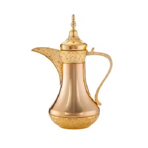 Cafetière arabe en métal de qualité supérieure pour le service traditionnel du café, utilisation hôtelière et en cuisine - Product Image 2