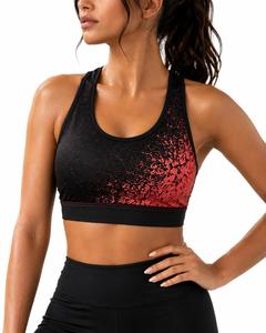 Soutien-gorge de sport dos nageur pour femme, maintien élevé, uni, respirant, séchage rapide, écologique, léger, sans coutures, pour fitness, yoga, course à pied - Product Image 5