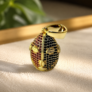 จี้หน้ากากทรงกลมประดับเพชรโมอิสซาไนต์เคลือบทองคำขาว 18K สไตล์ฮิปฮอป เหมาะสำหรับผู้ชายและผู้หญิง ใช้เป็นเครื่องประดับหมั้นได้ - Product Image 3
