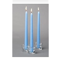 Bougies coniques en cire de paraffine bleu ciel de qualité supérieure, sans fumée, vente en gros en vrac pour mariages, hôtels, restaurants, Noël, Pâques - Product Image 2