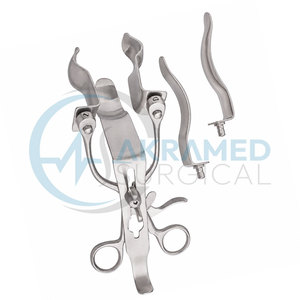 Juego de Retractores Anales de Alta Calidad con Cuchillas Intercambiables de Acero Inoxidable, Instrumento Quirúrgico Reutilizable con Certificación CE - Product Image 1