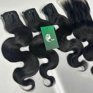 Venta al por mayor Super doble dibujado Raw proveedor de cabello vietnamita, hueso recto trama extensión de cabello humano, cutícula alineada trama del pelo - Product Image 4