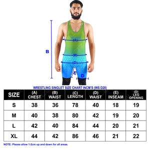Singlet de Lucha Libre Sublimado Personalizado de Alta Calidad 2026, Uniforme de Equipo Personalizado, Exportador de Sialkot, Pakistán 2026 - Product Image 6