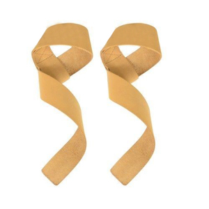 Sangles de musculation en cuir véritable avec support de poignet renforcé pour la protection et l'entraînement en salle de sport - Product Image 4