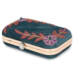 Bolso de Mano Bordado de Primera Calidad a Bajo Precio, Elegante Bolso de Mano para Mujer para Bodas, Fiestas, Festivales y Eventos Nocturnos - Product Image 1