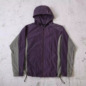 Nuevos Conjuntos Cortos Cortavientos de Estilo Urbano con Sudaderas con Cremallera, Precio al por Mayor, Estilo Único, 100% Nylon, Conjunto Corto Cortavientos Liso - Product Image 4