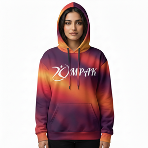 เสื้อฮู้ดดี้โอเวอร์ไซส์สไตล์สตรีทแวร์ระดับไฮเอนด์ ดีไซน์พิมพ์ลายเต็มตัว สำหรับลุคสบายๆ สไตล์คนเมือง - Product Image 1