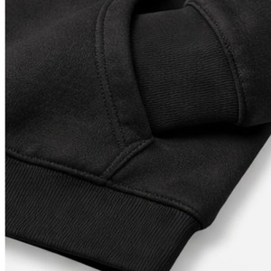 Sweat-shirt à capuche zippé en polaire chaud avec poches, veste décontractée coupe ajustée, sweats à capuche entièrement zippés personnalisés en gros pour hommes - Product Image 4