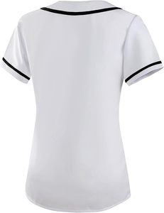 Fashion Baseball Jersey Streetwear Style Custom Logo <b>Shirt</b> - Product Image 3